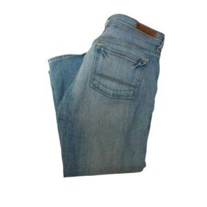 2/$30 Polo Jeans Company Ralph Lauren Womens 8 Cropped Denim Pants Low Rise Dist